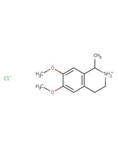 Astatech 6,7-DIMETHOXY-1-METHYL-1,2,3,4-TETRAHYDROISOQUINOLIN-2-IUM CHLORIDE; 1G; Purity 95%; MDL-MFCD00050647